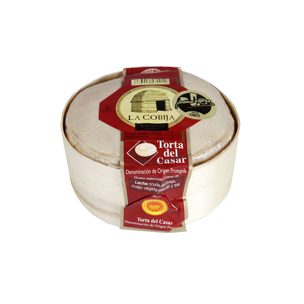 Queso de oveja Torta del Casar D.O.P., 300 g. aprox.
