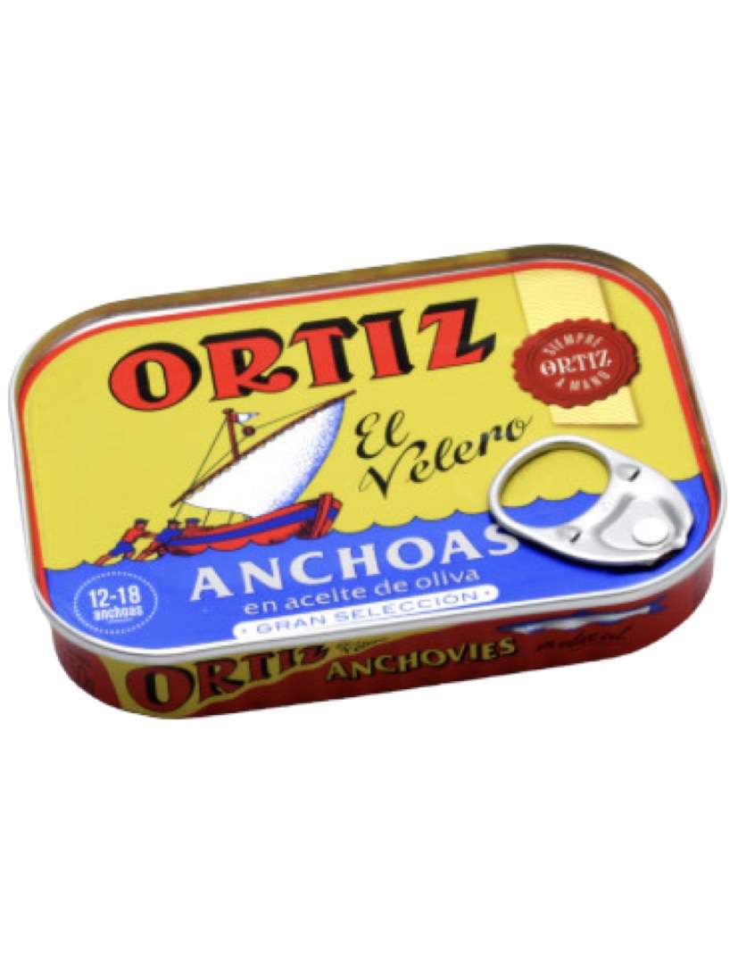Anchoas Del Cantábrico En Aceite De Oliva ORTIZ