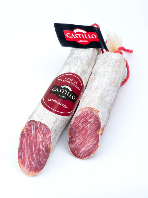 Lomo Bellota 100% Ibérico de Azuaga Chacinas Castillo, sobre de 150 g. - Imagen 2