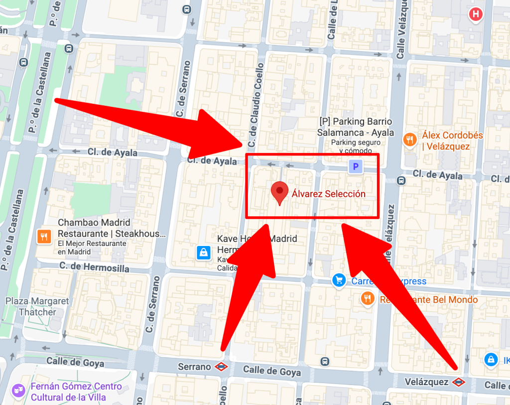 https://maps.google.com/?q=Mercado+de+la+Paz+tienda+115+Ayala+28+Madrid alvarez-seleccion-mercado-de-la-paz